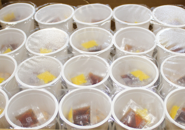 新鮮さを保つ冷凍納豆で、食品ロス削減